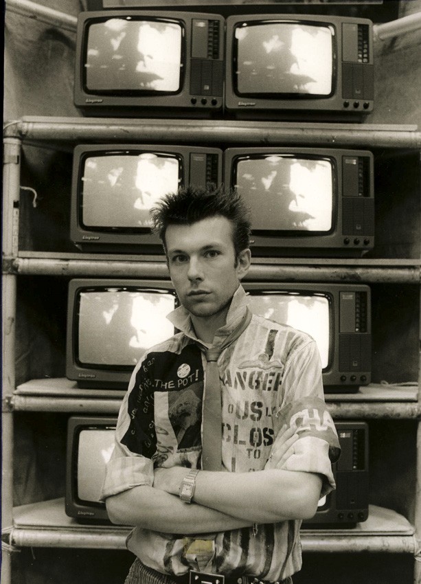 TD the First Video Artist in Sweden 1981 